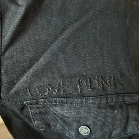 Zadig & Voltaire military style  Black Button Down Shirt - Picture 5 of 13